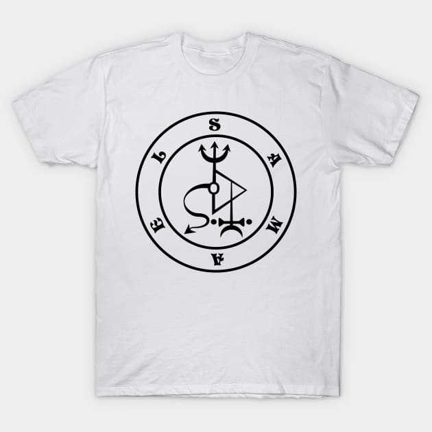 Seal Of Samael T-Shirt by SFPater